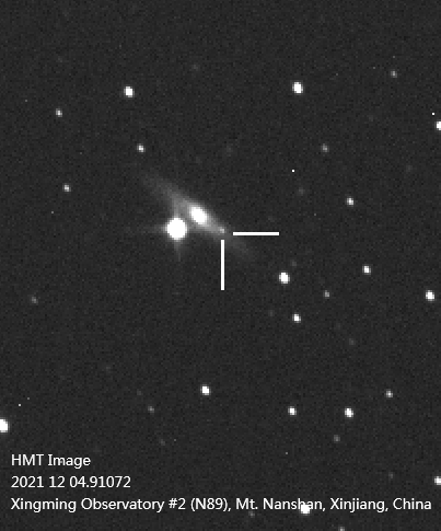 HMT加入PSP以来首颗超新星发现获得证认